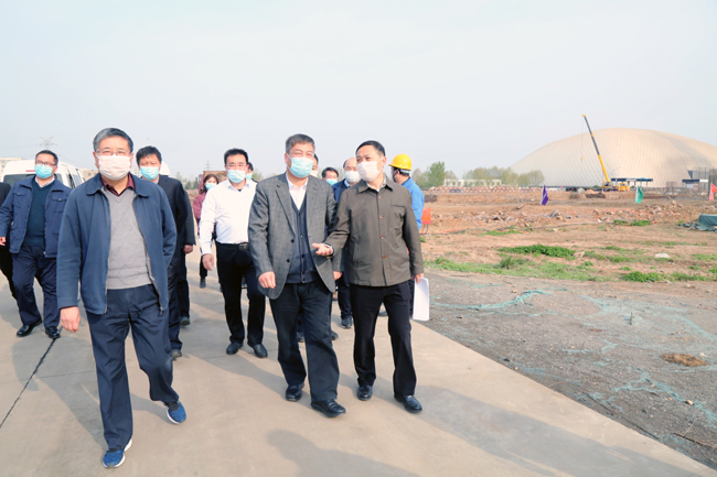 河南省發(fā)改委副主任、能源局局長(cháng)高義到萬(wàn)基控股集團調研2×66萬(wàn)千瓦機組項目建設情況