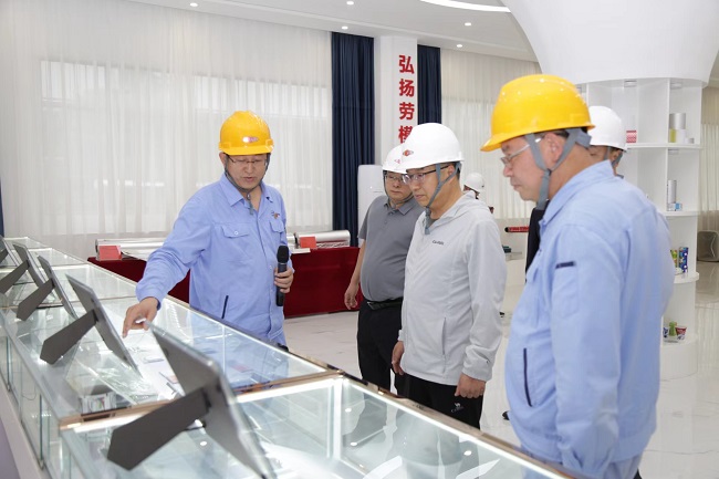 新安縣縣委常委、副縣長(cháng)吳良到萬(wàn)基控股集團調研