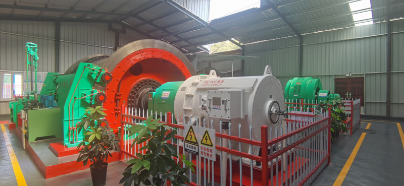 大功率永磁同步減速電機直驅礦井提升機的應用實(shí)例