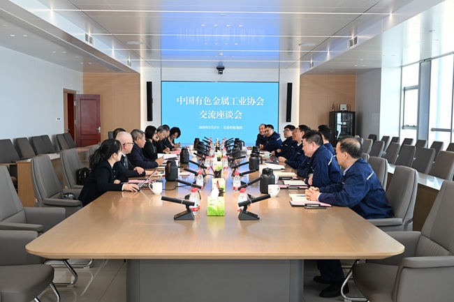 中國有色金屬工業(yè)協(xié)會(huì)黨委副書記范順科一行到萬基控股集團(tuán)調(diào)研